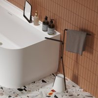 Держатель для полотенца Belux Осло ДП 50 (19, черный матовый)