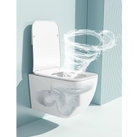 Унитаз подвесной Roxen Cube Tornado 530135-01