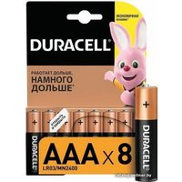 Батарейка DURACELL Basic LR03 8 шт