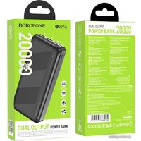 Внешний аккумулятор Borofone BJ27A Pindar 20000mAh (черный)