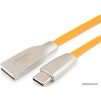 Кабель Cablexpert USB Type-A - USB Type-C CC-G-USBC01O-1M (1 м, оранжевый)