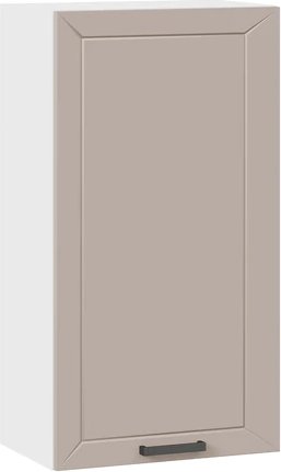 

Шкаф навесной Трия Лорас 1ВВ5 с одной дверью (белый/холст латте)