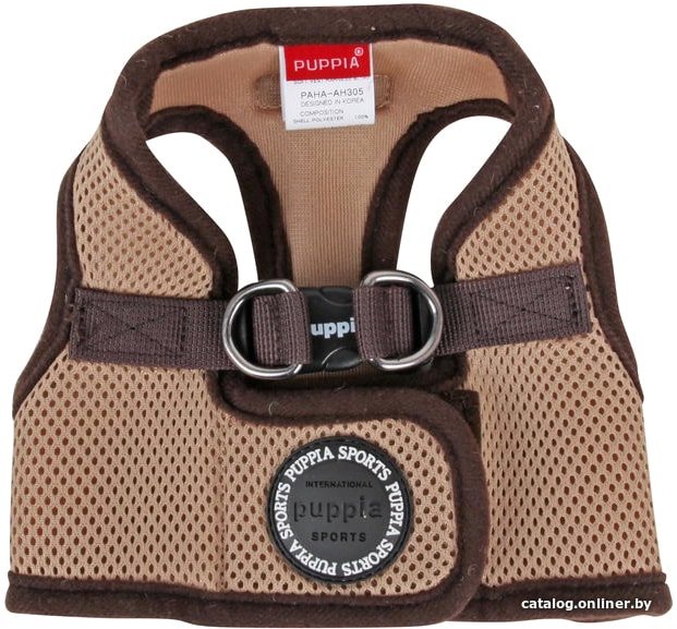 Шлейка-жилетка Puppia Soft Vest PAHA-AH305-BE-XL (бежевый)
