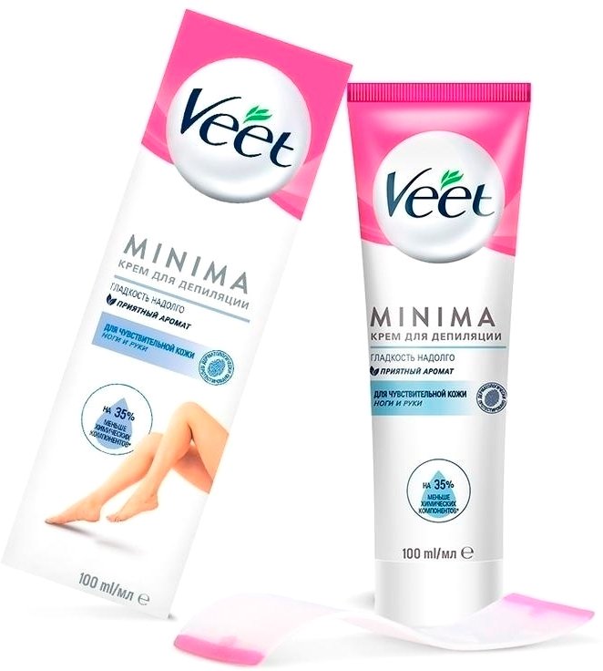 

Крем Veet Minima для чувствительной кожи 100 мл