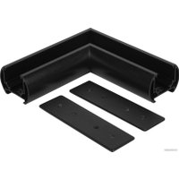 Аксессуар Elektrostandard Slim Magnetic Коннектор угловой для шинопровода Round накладной черный 85135/00