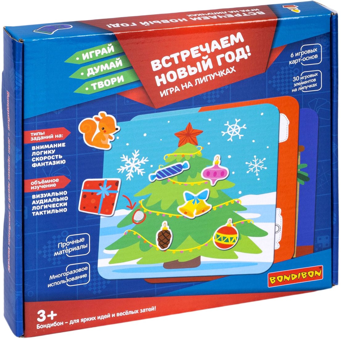 

Развивающая игра Bondibon Встречаем новый год ВВ5039