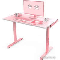 Геймерский стол Eureka I1-S Pink (розовый)