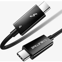 Кабель Cabletime CT40M Thunderbolt 4 8K/40G/100W CT-C160-U31-TB4-BB2.5 (2.5 м, черный)