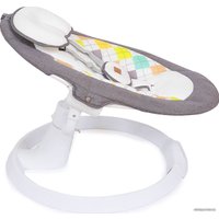 Шезлонг Nuovita Attento А1 (серый/белый)