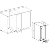 Винный шкаф Temptech STX30DS