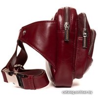 Сумка на пояс Versado Б591 (бордовый)