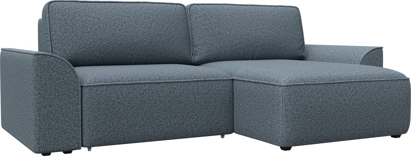 

Угловой диван Лига диванов Лига-048 НПБ универсальный 128372 (велюр Ness 12 серый)