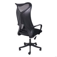 Офисное кресло AksHome Abraham (ткань/сетка, черный)