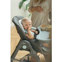 Высокий стульчик Rant Cafe RH300 (серый/голубой)