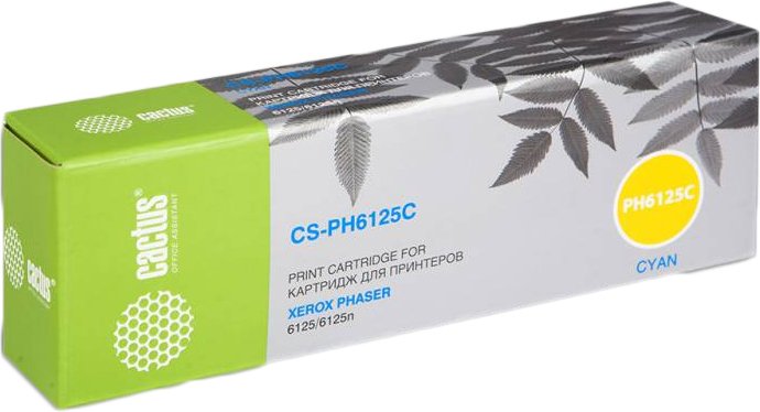

Картридж CACTUS CS-PH6125C (аналог Xerox 106R01335)