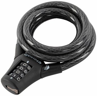 Тросовый велосипедный замок Cyclotech N2V10TWFVS