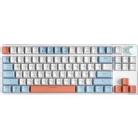 Клавиатура Cyberlynx ZA87 White Blue Orange (TNT Yellow)