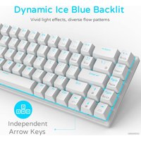 Клавиатура Royal Kludge RKG68 RGB (белый, RK Brown)