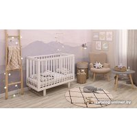 Классическая детская кроватка Polini Kids Simple 340 (белый)