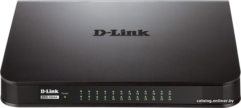 Неуправляемый коммутатор D-Link DES-1024A