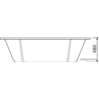 Ванна Belux Омега 1700 (169x75) в Барановичах