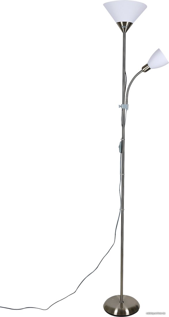 Торшер Uniel UML-T520 E27+E14 SILVER/WHITE UL-00010195