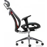 Игровое (геймерское) кресло SitUp Barracuda Chrome (сетка Dark Gray/ткань Dark Gray)