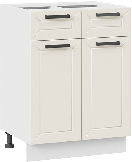 

Шкаф напольный Трия Лорас 1Н6Я1 (белый/холст брюле)