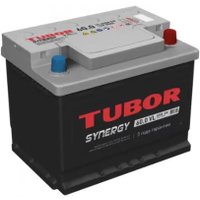 Автомобильный аккумулятор Tubor Synergy R+ низ (60 А·ч)