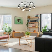 Подвесная люстра Escada 1180/9P (черный)