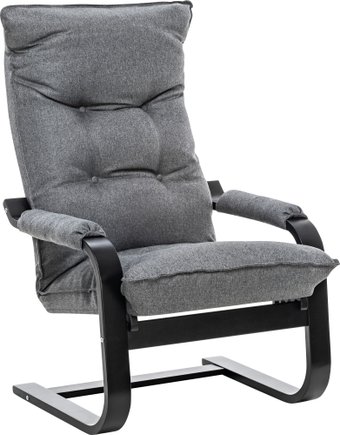 Кресло-качалка Leset Оливер (венге/ткань Malmo V 95)