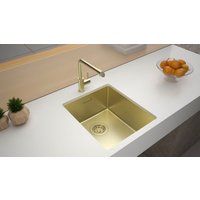 Кухонная мойка Paulmark Lassan 38 UNI LA38-LG (золото/светлое золото)