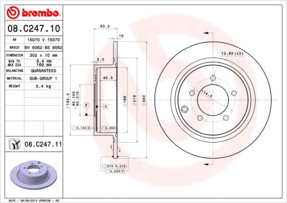 

Brembo 08C24711