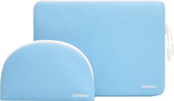 Чехол Tomtoc The Her Shell Laptop Sleeve Kit A27 13" A27-C02B01 (light blue)