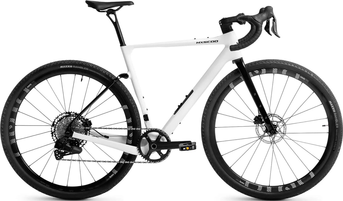 Велосипед Maxiscoo Gravel 9BIKE Ultra 700C GL950 2026 MSC-G9U-2901-55 (белый, разобранный)