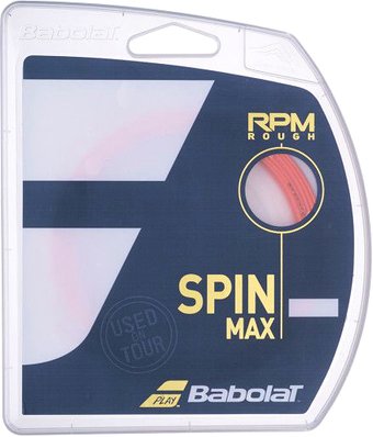 Струна для теннисной ракетки Babolat Rpm Rough 241140-201-125 (12 м, красный)