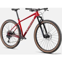 Велосипед Specialized Chisel Comp XL 2022 (Gloss red tint/Tarmac black/White w/gold pearl)