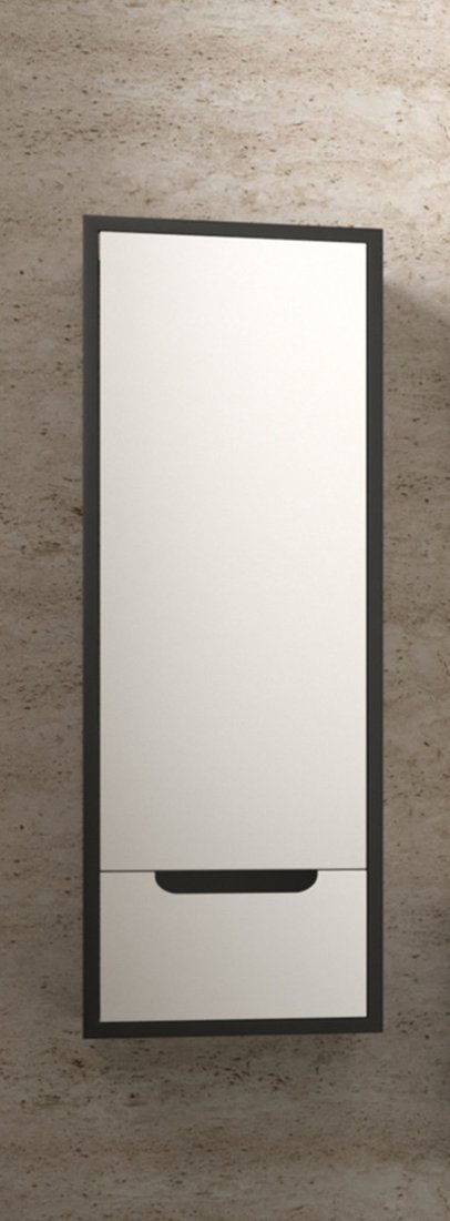 

Style Line Шкаф-полупенал для ванной Сохо 36x110см МДФ 1 ящик Plus