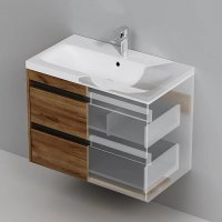  AM.PM Тумба с умывальником Pulse M91-FHX0752OF-WCC0752WG