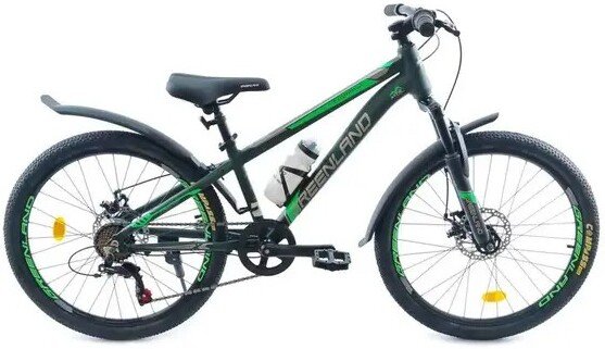 

Велосипед Greenland Tommy 24 7s 2025 (темно-зеленый)