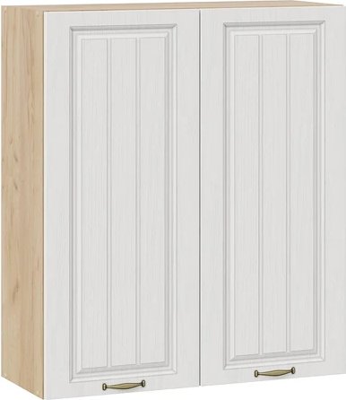 

Шкаф навесной Трия Лина 1ВВ8 с двумя дверями (дуб крафт золотой/белый)