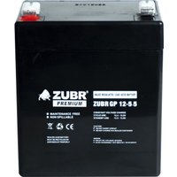 Аккумулятор для ИБП Zubr GP 12-5.5 (12В/5.5 А·ч)