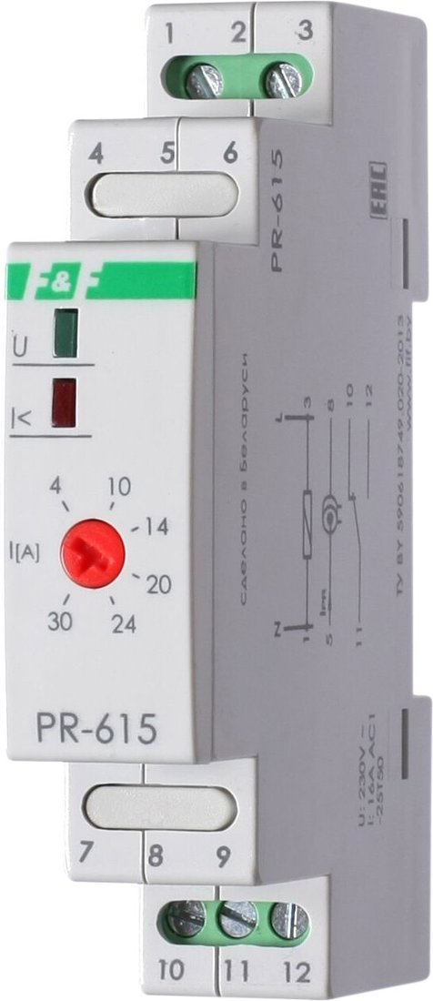 

Реле тока Евроавтоматика F&F PR-615 EA03.003.006