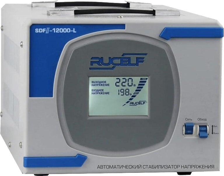 

Стабилизатор напряжения Rucelf SDFII-12000-L
