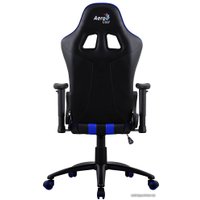 Игровое (геймерское) кресло AeroCool AC120 AIR (черный/синий)