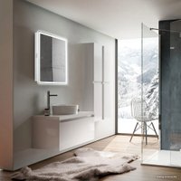 Silver Mirrors Шкаф с зеркалом Киотo flip 53.5х75 LED-00002473