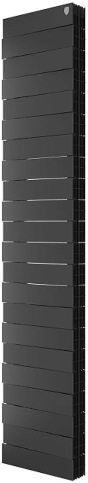 Биметаллический радиатор Royal Thermo PianoForte Tower 300 Noir Sable (22 секции)