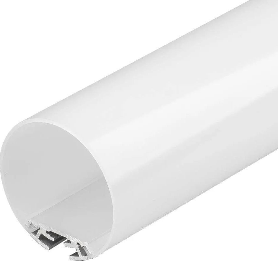 Алюминиевый профиль Arlight SL-ROUND-D60-2500 ANOD+OPAL 020474