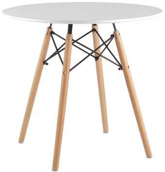 Кухонный стол Stool Group Eames DSW D80 (белый)