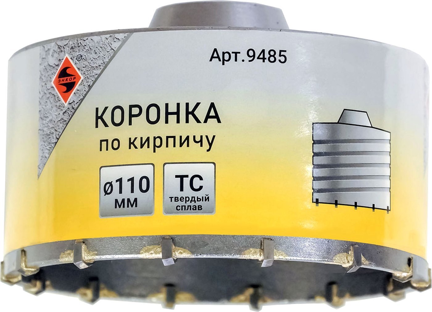 

Коронка Энкор 9485